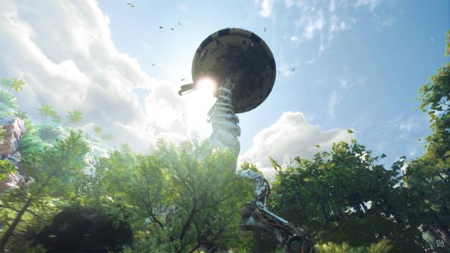 Horizon Call of the Mountain's background