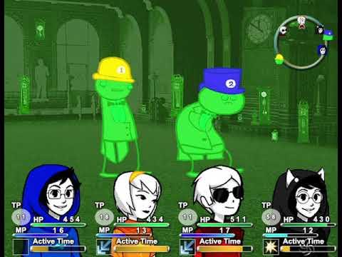 Homestuck: Felt Mansion's background