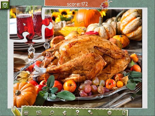 Holiday Jigsaw: Thanksgiving Day 2's background