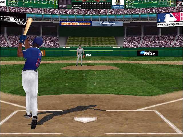 Microsoft Baseball 2001's background