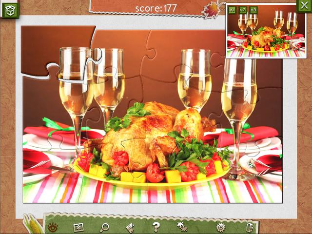 Holiday Jigsaw: Thanksgiving Day's background