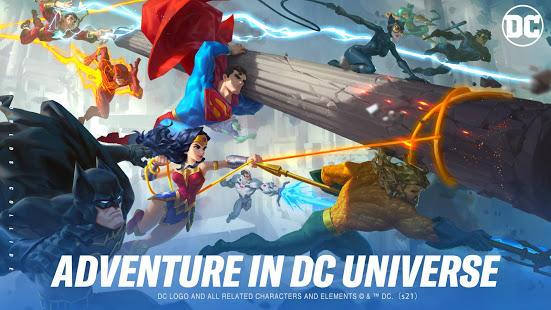 DC Worlds Collide's background