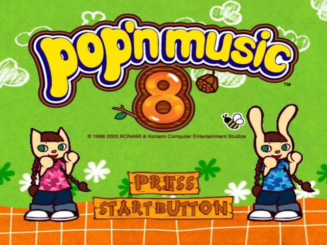 Pop'n music 8's background