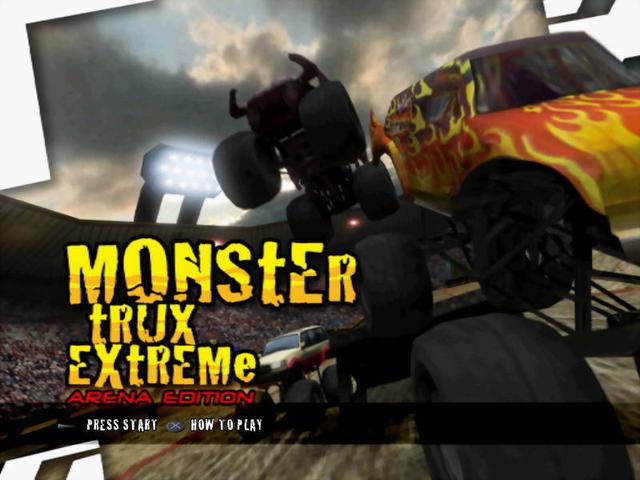 Monster Trux Extreme: Arena Edition's background