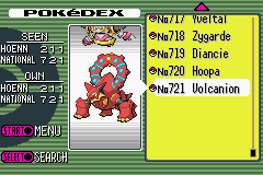 Pokémon Theta Emerald EX's background
