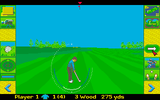 MicroProse Golf's background