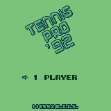 Tennis Pro '92's background