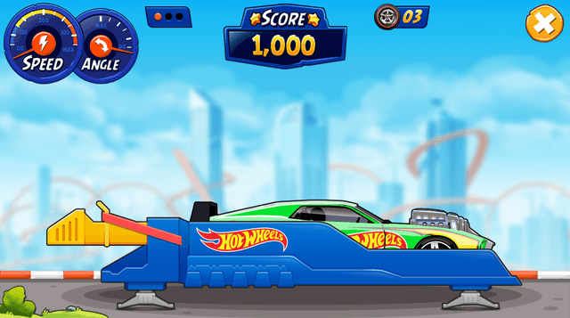 Angry Birds Hot Wheels Smashup's background