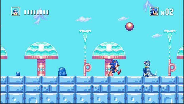 Sonic 2 Master System Remake's background