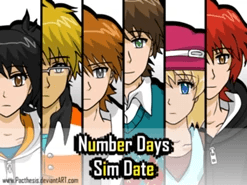 Number Days Sim Date's background