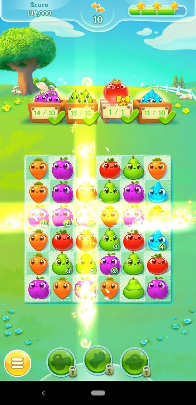 Farm Heroes Super Saga's background