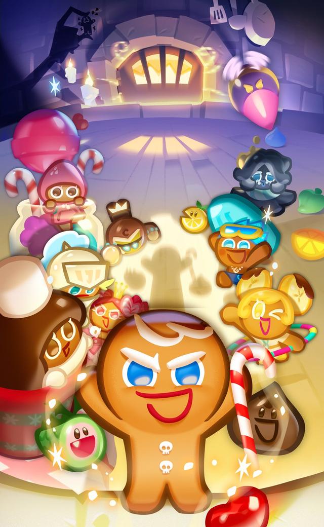 Cookie Run: Puzzle World's background