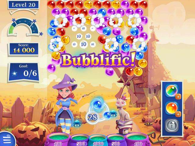 Bubble Witch 2 Saga's background