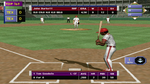 High Heat Baseball 1999's background