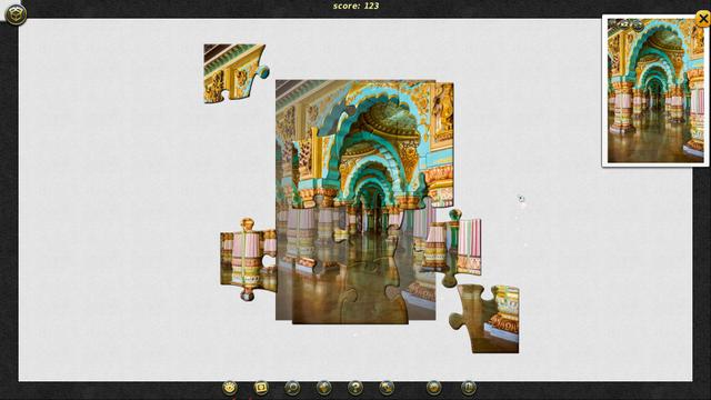 1001 Jigsaw: Castles and Palaces 3's background