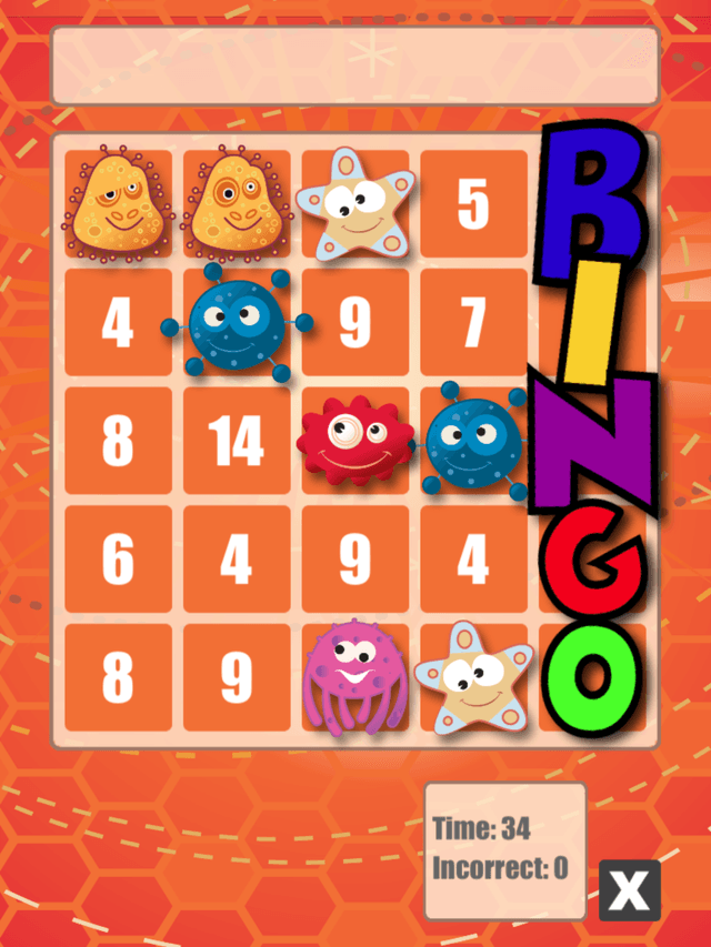 Math Bingo's background