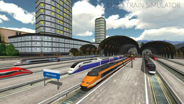 Euro Train Simulator's background