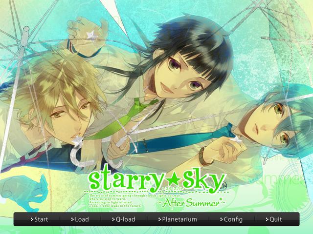 Starry Sky: After Summer's background