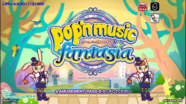 Pop'n Music Fantasia's background