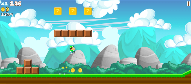 Luigi Run's background