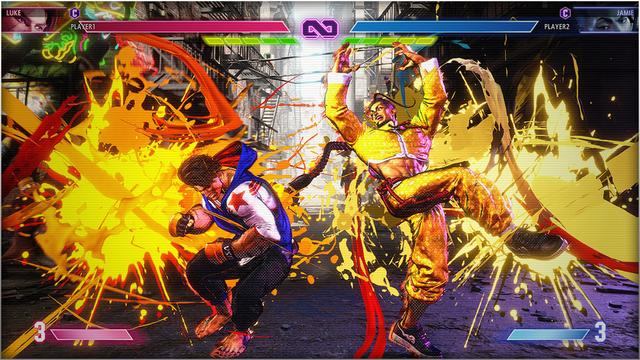 Street Fighter 6's background