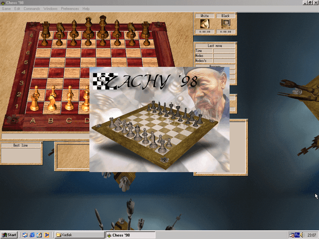 Chess '98's background