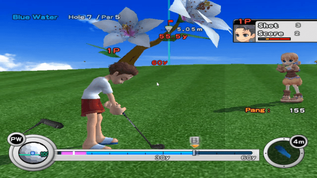 Super Swing Golf's background