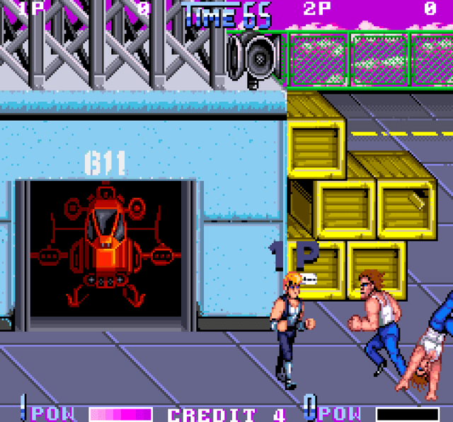 Double Dragon II: The Revenge's background