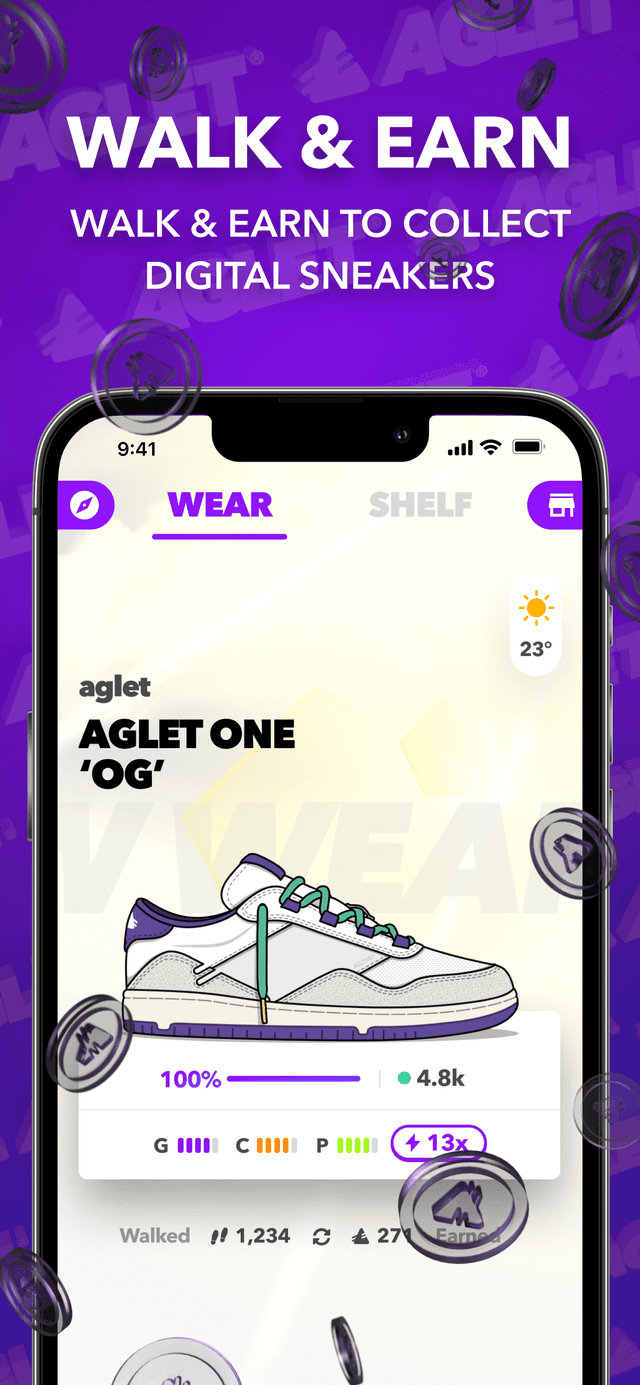 Aglet: The Sneaker Game's background