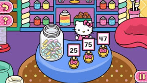 Hello Kitty: Sweet Little Shops's background