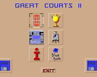 Great Courts 2's background