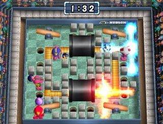 Bomberman Hardball's background