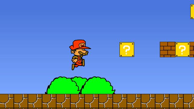 New Super Realistic Mario Bros.'s background