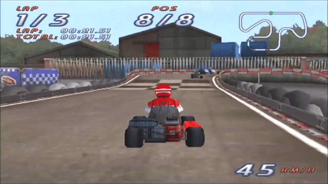 Go Kart Rally's background