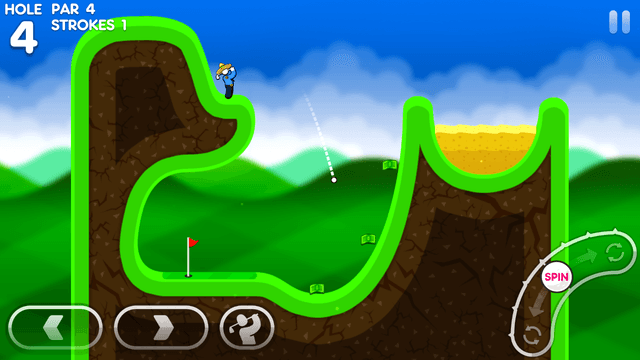 Super Stickman Golf 3's background