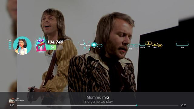 Let's Sing ABBA's background