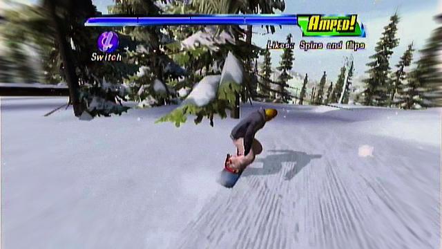 Amped: Freestyle Snowboarding's background