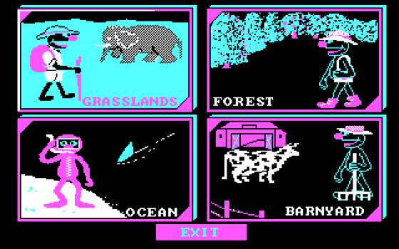 Grover's Animal Adventures's background