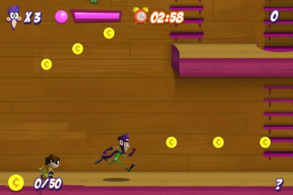 Fanboy & Chum Chum: Arcade Raid's background