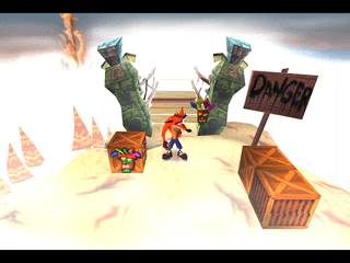 Crash Bandicoot's background