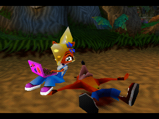 Crash Bandicoot 2: Cortex Strikes Back's background