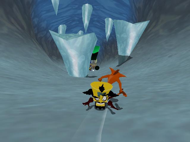 Crash Twinsanity's background