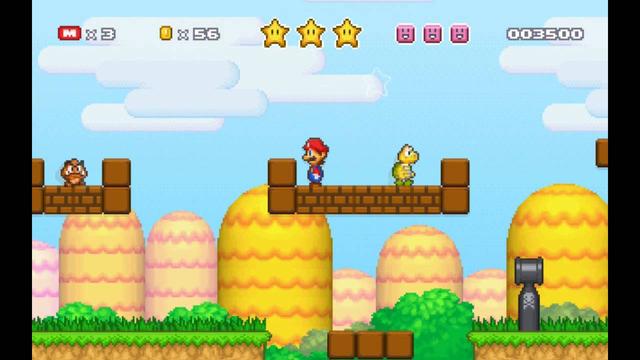 Super Mario Star Scramble 3's background