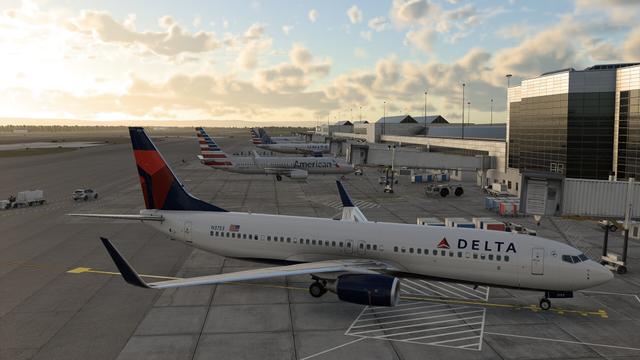 X-Plane 12's background