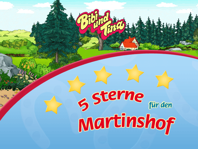 Bibi und Tina: 5 Sterne für den Martinshof's background