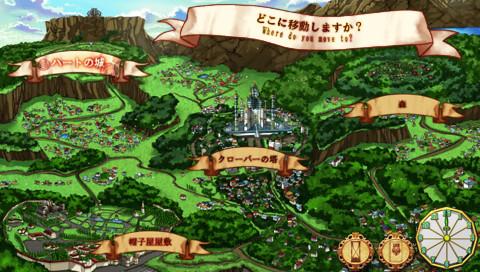 Clover no Kuni no Alice: Wonderful Wonder World's background