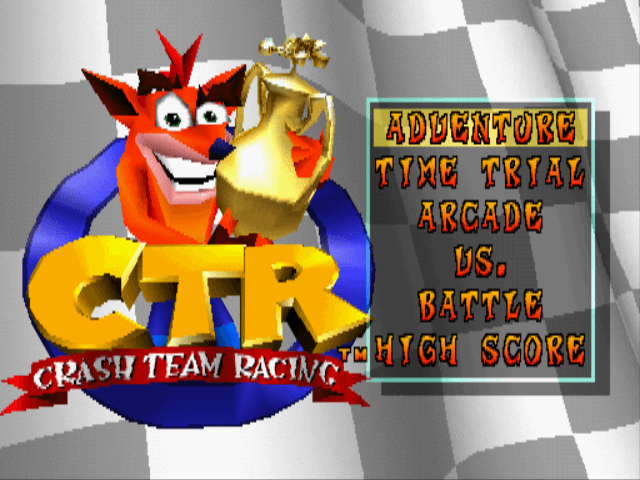 Crash Team Racing's background