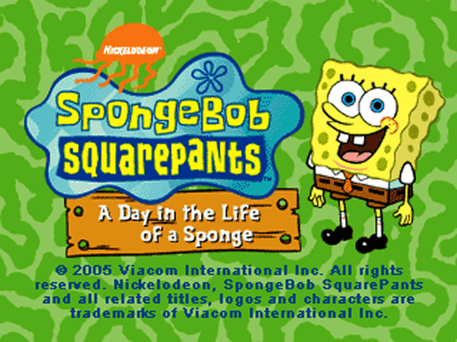 SpongeBob SquarePants: A Day in the Life of a Sponge's background