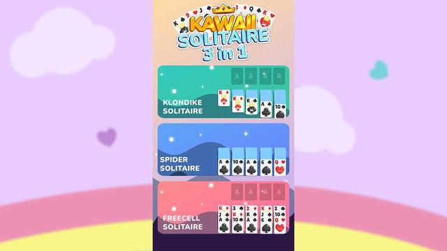 Kawaii Solitaire 3 in 1's background