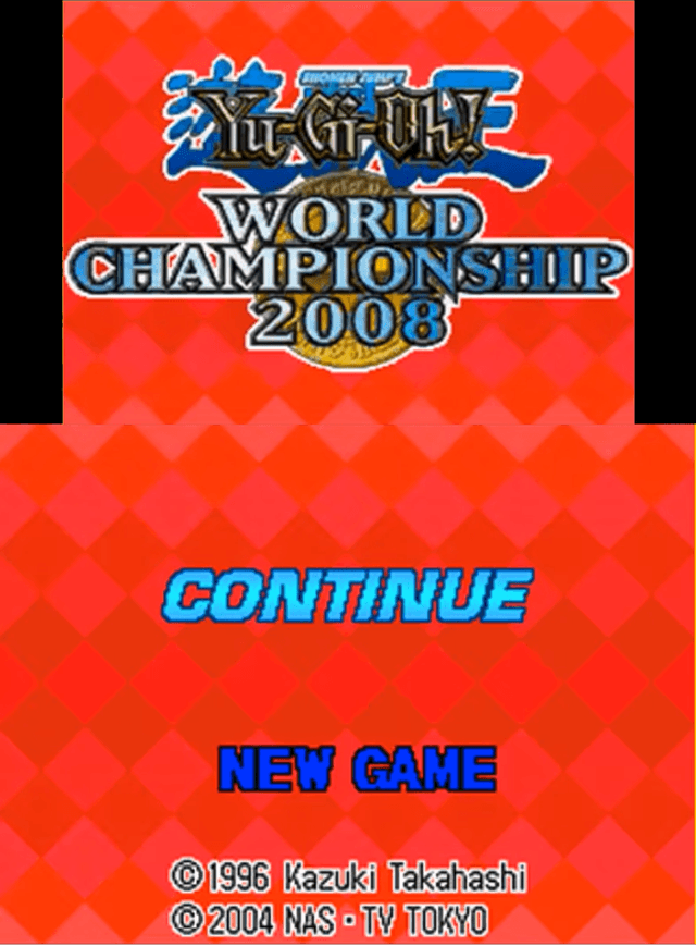 Yu-Gi-Oh! World Championship 2008's background
